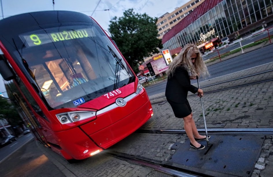 Strávili sme noc s vodičkou električky. Foto - Stano Stehlík