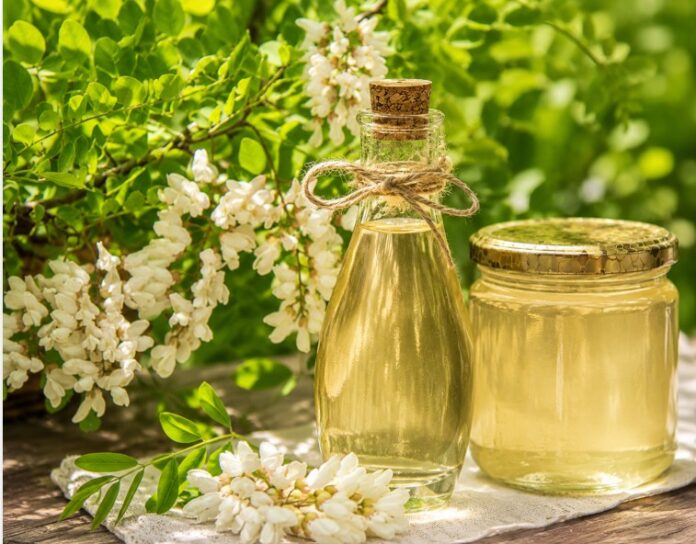 Recept na agátový sirup. Ilustračné foto - AI