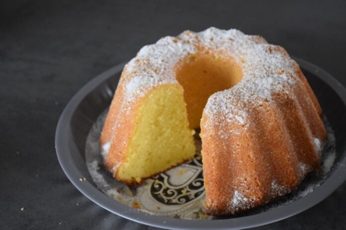 Tvarohová bábovka - recept. Foto - Kristýna