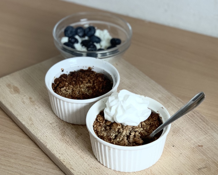 Crumble koláč. Fotka - Andrea Bunčeková