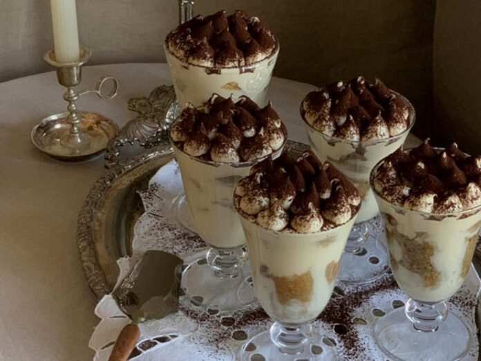 Úžasné tiramisu v pohári. Foto - Michaela