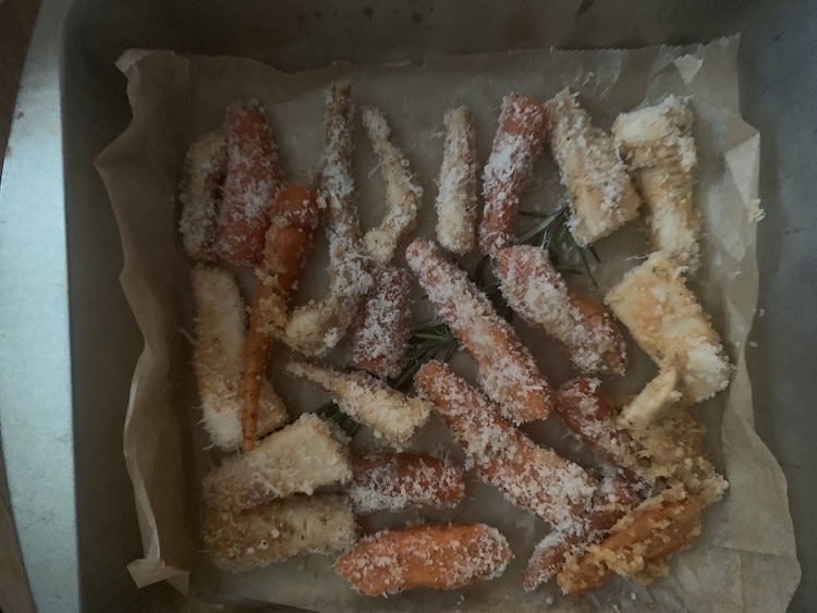Zdravá pečená zelenina na plechu. Fotka - Andrea Bunčeková
