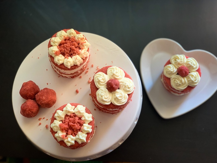Red Velvet tortičky. Fotka - Andrea Bunčeková