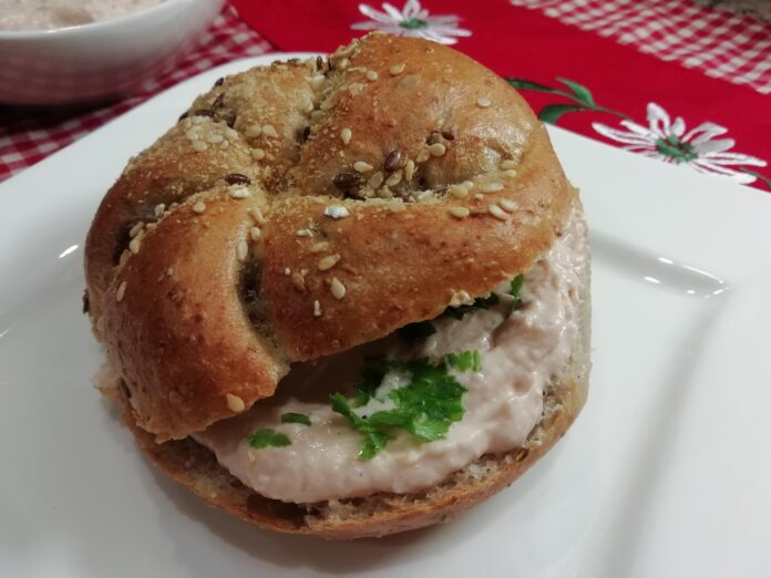 Lososová nátierka.