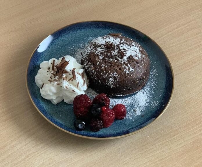 Čokoládový mug cake