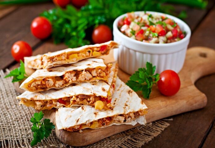 Kuracia quesadilla – najobľúbenejšia verzia. Foto - freepik