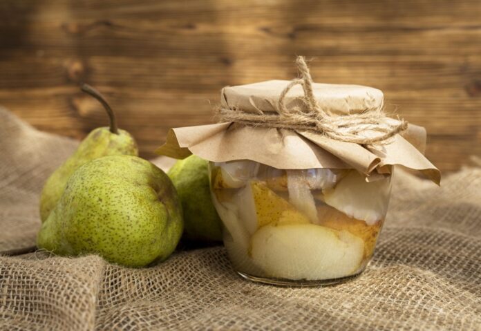 Hruškový kompót - recept.