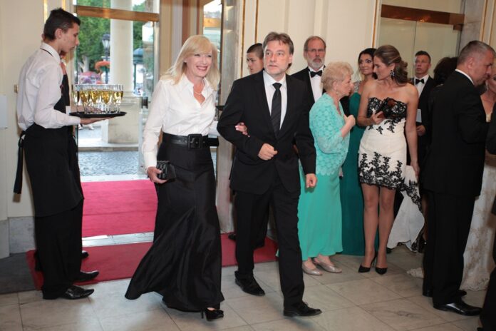 Iveta Radičová s partnerom Mariánom Balázsom. Foto - rodinný archív I.R.