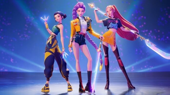K-pop Lovkyne démonov. Foto - youtube/Netflix