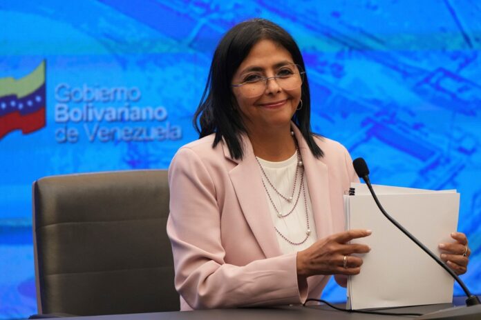 Delcy Rodríguezová drží po páde Madura moc vo Venezuele. Foto - TASR/AP