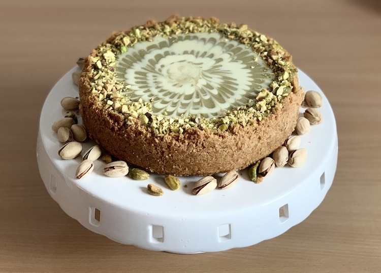 Cheesecake z pistácii. Fotka - Redakcia Žien v meste