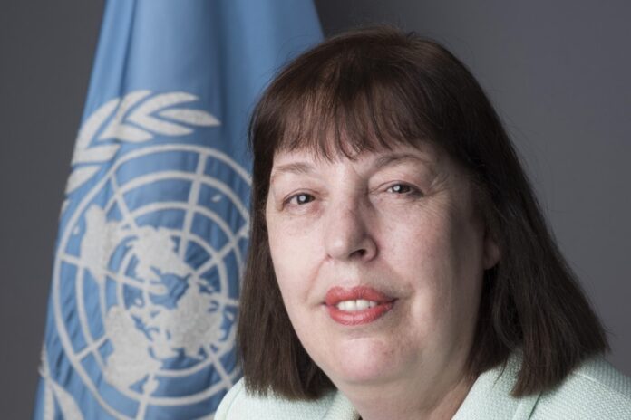 O post šéfa OSN zabojuje tretia žena - diplomatka Virginia Gambová. Foto - UN