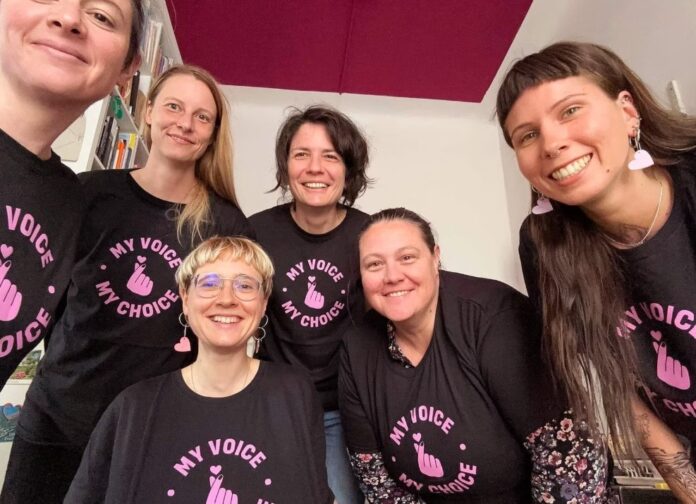 Únia podporuje bezpečné interrupcie pre všetky ženy v Európe ako reakciu na občiansku iniciatívu „Môj hlas, moja voľba: za bezpečné a dostupné interrupcie“, Foto - myvoice-mychoice.org/