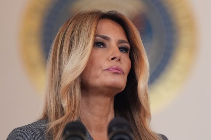 Melania Trumpová prekvapila vyhlásením o Epsteinovi. Foto - TASR/AP